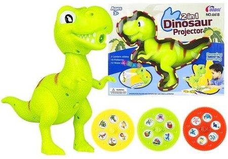 Lean Toys Projektor do malowania Dinozaur Rzutnik 2w1