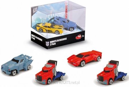 Dickie Toys Transformers Robots in Disguise 2-pak