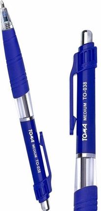 Toma Długopis Automatyczny Medium 1Mm Niebieski To-038