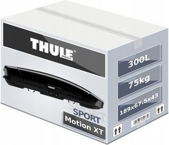 Thule Motion XT Sport (300 l.)  Czarny z połyskiem 6296B - Autoboksy