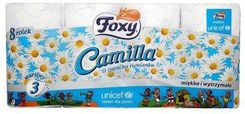 Foxy Camilla Papier toaletowy o zapachu rumianku 8 rolek - Papiery toaletowe