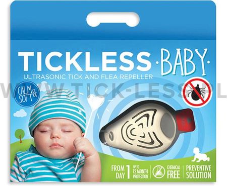 Tickless Odstraszacz Kleszczy Baby Beżowy Pro10-111