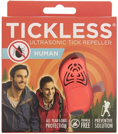 Tickless Odstraszacz Kleszczy Human Pomarańczowy (PRO10-203)