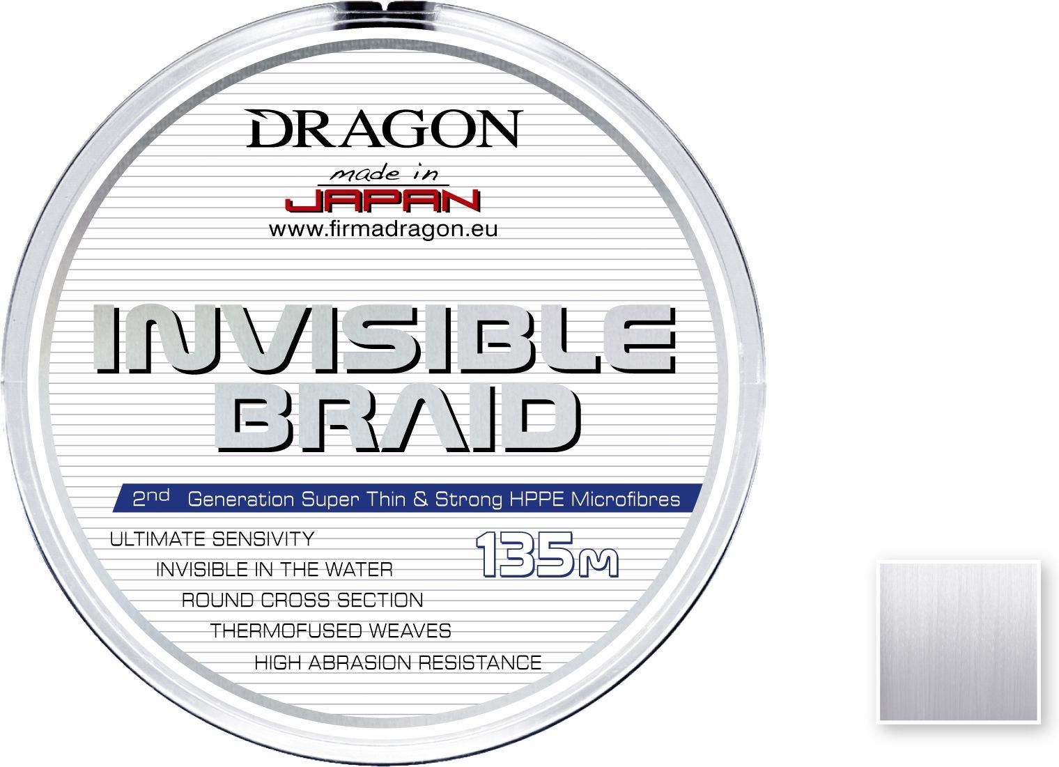 Dragon Invisible Vanish Red Momoi 0.25mm 25.2kg