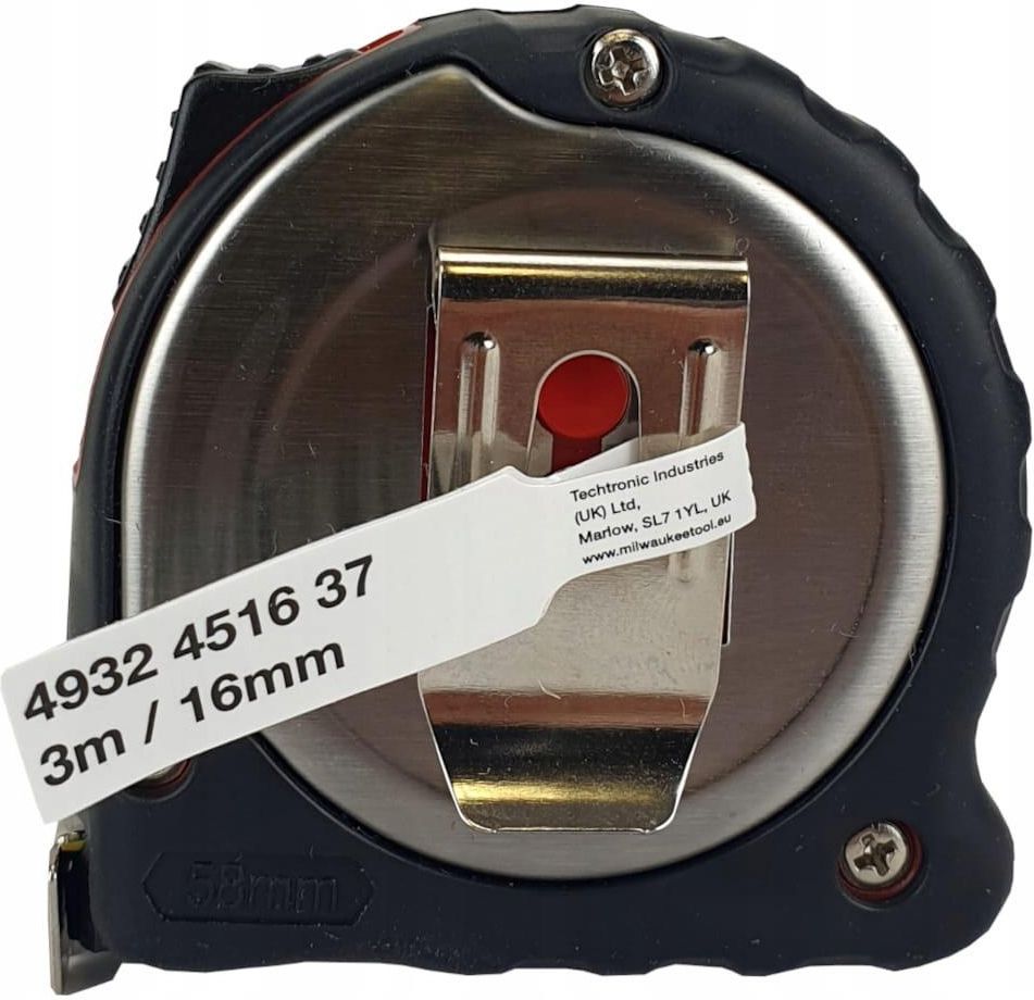 Mètre Ruban Milwaukee 3m Compact - Précision Classe II - 16mm