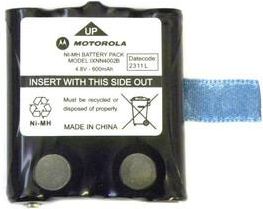 Batterie Pour Motorola XTR446 - 4.8V 600mAh Ni-MH - Compatible Nombreux Talkies-walkies Et Modèles Radio
