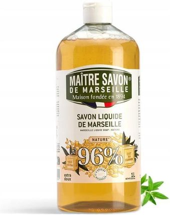 Maitre Savon De Marseille 1894 Mydło W Płynie Naturalne 1000 ml