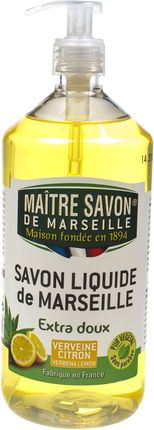Maitre Savon De Marseille 1894 Mydło W Płynie Werbena Z Cytryną 1000 ml
