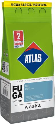 Atlas Fuga wąska 1-7mm cementowy 2kg