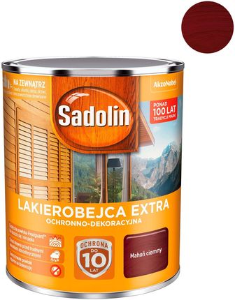 Sadolin Lakierobejca dekoracyjno-ochronna Extra ciemny mahoń 0,75L