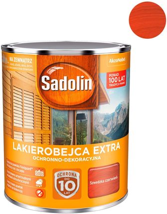 Sadolin Lakierobejca dekoracyjno-ochronna Extra czerwień szwedzka 0,75L