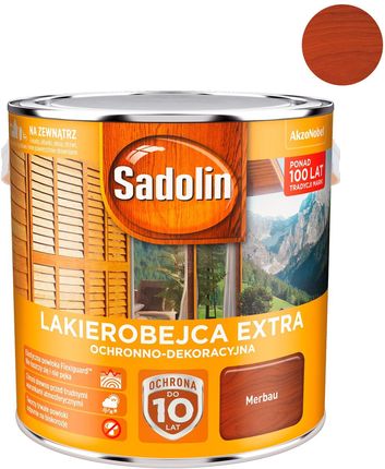 Sadolin Lakierobejca dekoracyjno-ochronna Extra merbau 2,5L