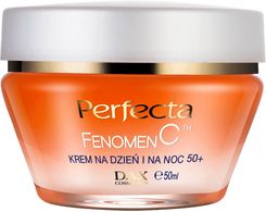 Zdjęcie Perfecta Fenomen C Głęboki lifting i nawilżenie Krem do twarzy 50+ na dzień i noc 50ml - Zagórz