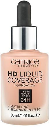 Catrice HD Liquid Coverage Płynny Podkład do Twarzy 040 Warm Beige 30ml