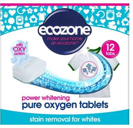 Ecozone Środki Czystości Odplamiacz Do Białego Pure Oxygen 12 Tabletek