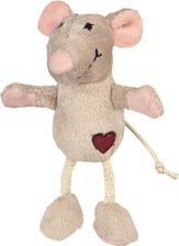 Zdjęcie trixie Mysz pluszowa z kocimiętką duża - Rumia