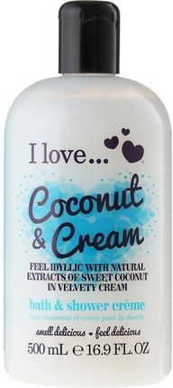 I Love Bath Shower Coconut Cream Żel Do Kąpieli 500 ml