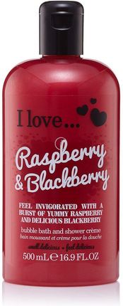 I Love Bath Shower Raspberry Blackberry Żel Do Kąpieli 500 ml