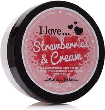 Zdjęcie I Love Body Butter Strawberries Cream Masło do ciała 200ml - Kalety