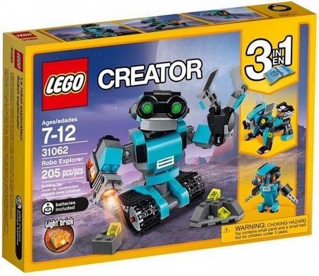 LEGO Creator 31062 Robot Odkrywca
