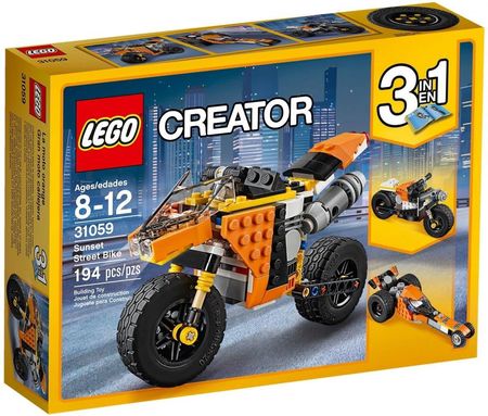 LEGO Creator 31059 Motocykl Z Bulwaru Zachodzącego Słońca