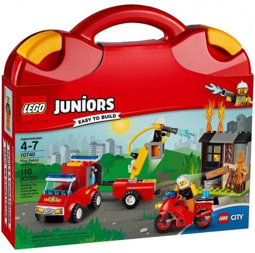 Klocki Lego Juniors Patrol Strażacki Walizeczka 10740 Ceny I