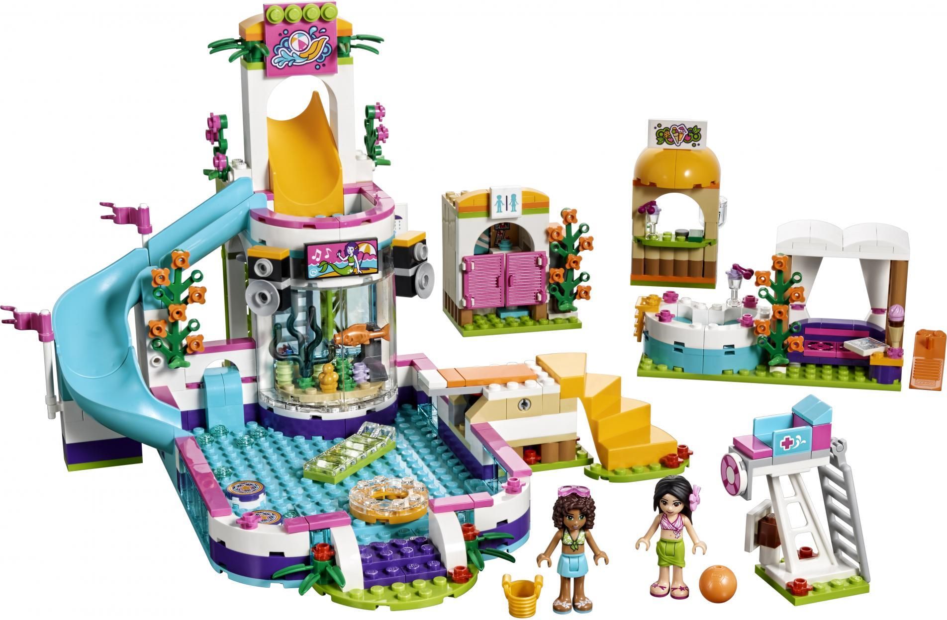 Klocki Lego Friends Letni Basen Heartlake 41313 Ceny I Opinie