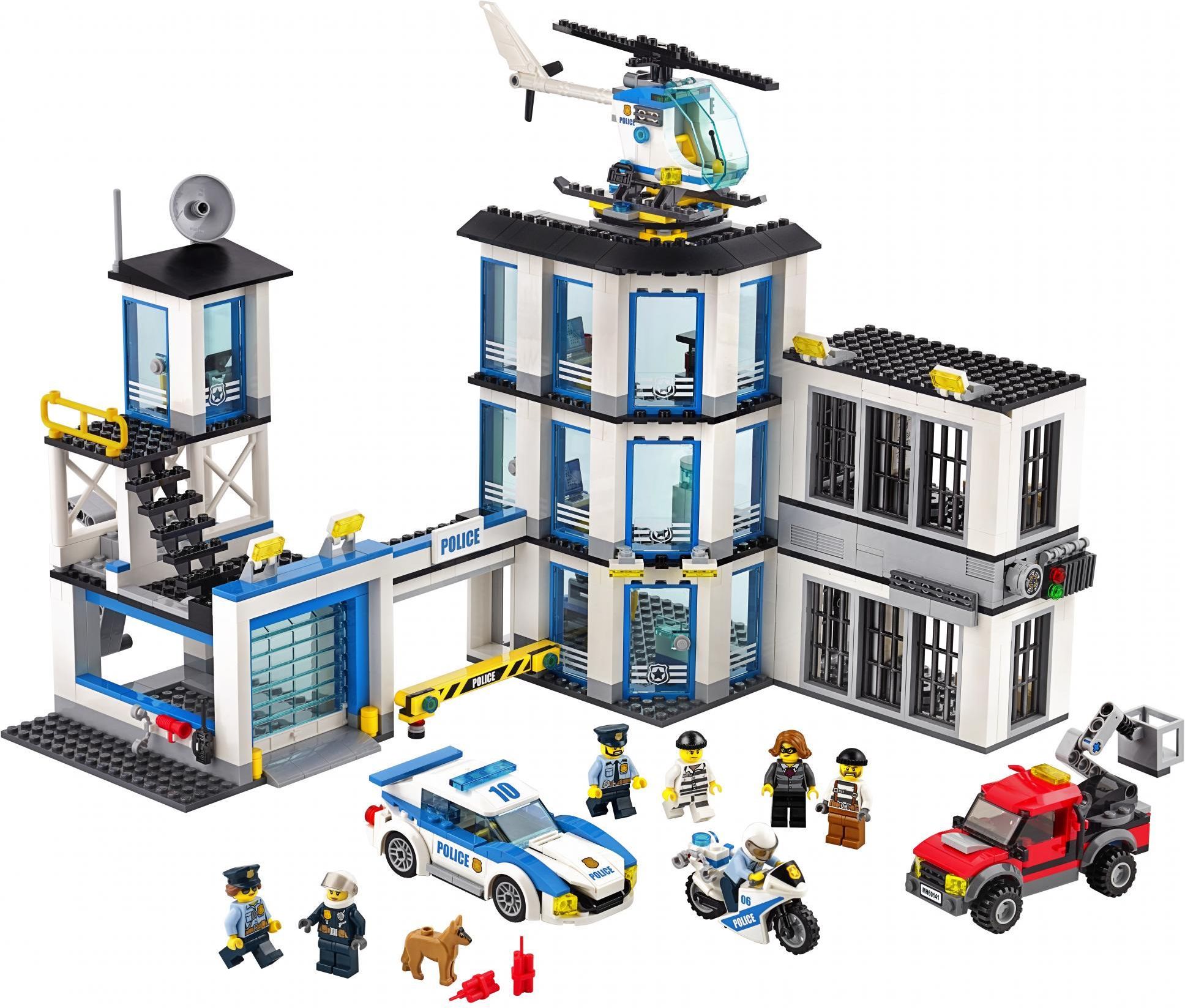 Klocki Lego City Posterunek Policji 60141 Ceny I Opinie Ceneopl