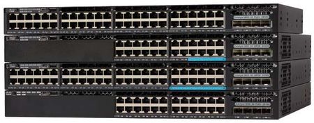 Cisco Catalyst 3650 48 Port PoE 4x1G Uplink w/5 AP licenses IPB (WSC365048PWSS)