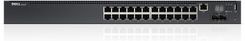 Dell Networking N2000 PoE+ 24x 1GbE + 2x 10GbE SFP+ fixed ports (DNN2024P)