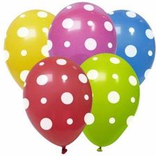 Zdjęcie arpex Balony W Kropki 5 Sztuk K4818 - Kazimierza Wielka