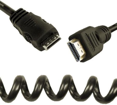 Atomos Coiled kabel Mini HDMI do Full HDMI 30cm (ATOMCAB008)