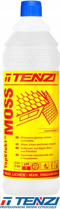 TENZI TopEfekt MOSS T-24 w koncentracie do zmywania glonów, mchów i porostów 1l