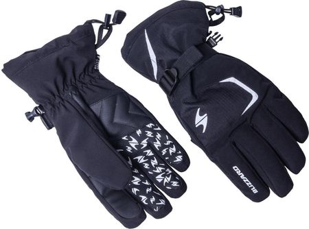 Blizzard Reflex Ski Gloves Czarny Srebrny