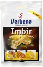 Zdjęcie Cukierki ziołowe Imbir z miodem i witaminą C 60g Verbena - Białogard