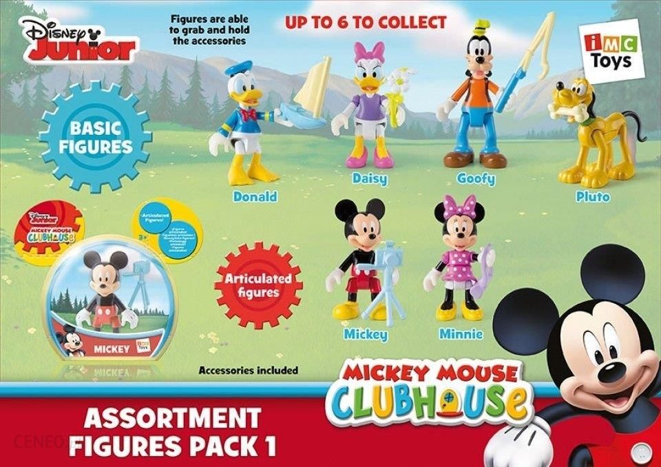 Imc Toys Myszka Miki I Przyjaciele Figurki Podstawowe Zestaw 6 Szt - roblox figurka z gry figurki dla dzieci allegropl