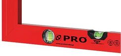 Zdjęcie PRO Kątownica czerwona ze wskaźnikami 50 x 100 cm 30103K3105 - Pilawa