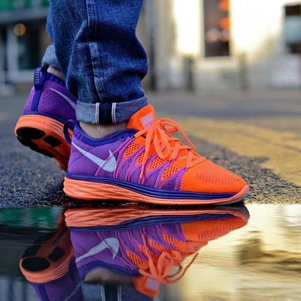 Nike flyknit lunar 2 orange online