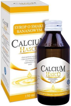 Hasco Calcium syrop bananowy 150ml