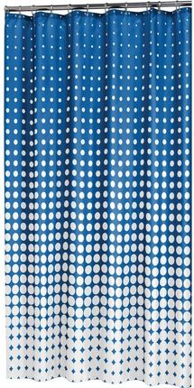 Zasłona prysznicowa Sealskin Speckles poliester 180x200 cm królewski błękit (233601323)