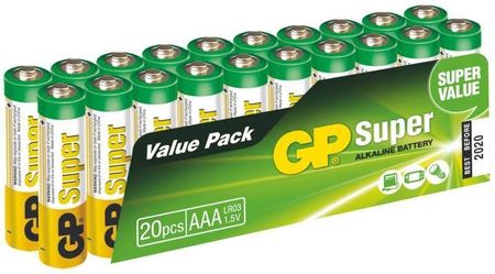 GP Battery Super Alkaline AAA/LR03 (AAA20P24A)