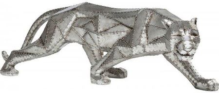 Kare Design Figurka Dekoracyjna Cat Rivet Geometric Silver 39408