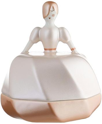 A Di Alessi Figurka Porcelanowa La Petite Mariee Różowa Aaa02P