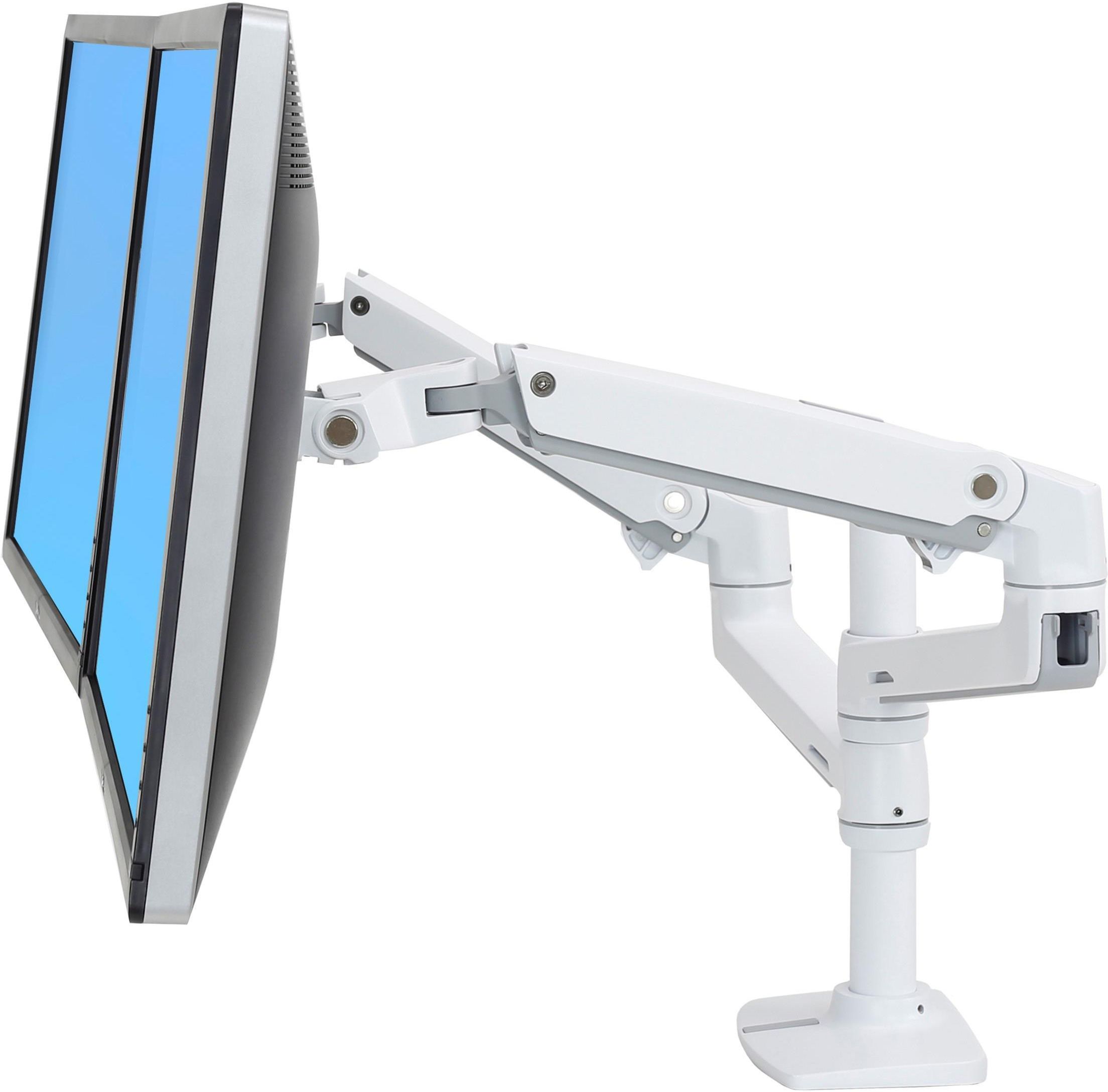 Ergotron LX Dual Stacking Arm biały (45-492-216) - opinie i