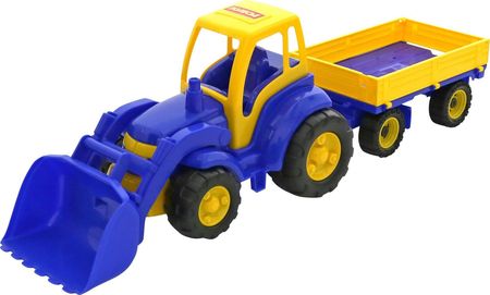 Wader "Mistrz" traktor z łyżką i przyczepą (520)
