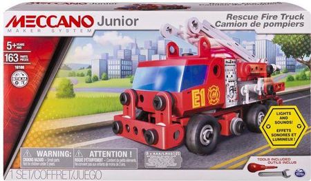 Spin Master Meccano Junior wóz strażacki deluxe (6028420)