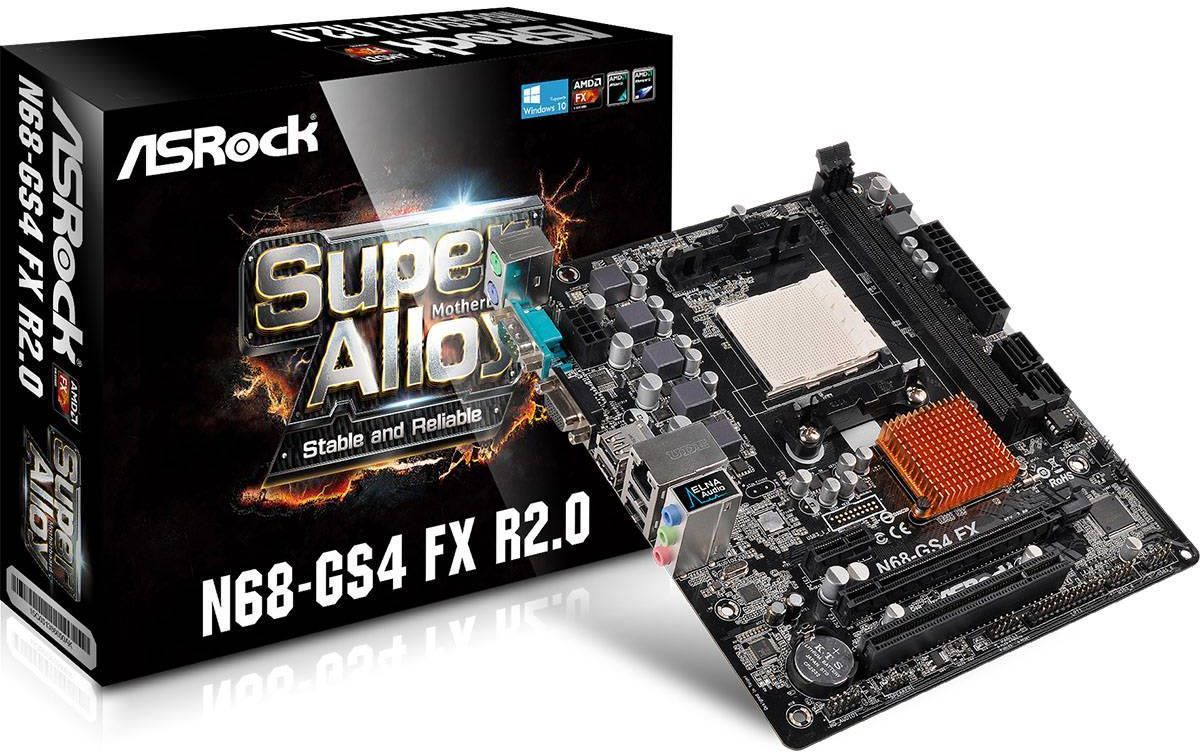 Asrock n68 gs4 fx схема подключения