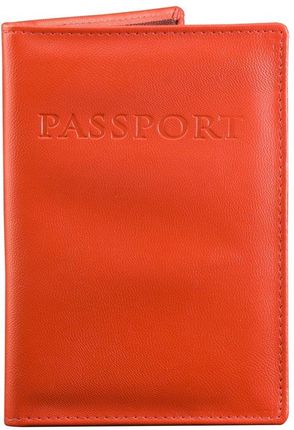 Okładka na paszport biometryczny (Czerwony) - Czerwony połysk