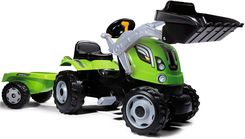 Smoby Traktor z przyczepą Farmer Max Łyżka kod 710109 - Traktory dla dzieci