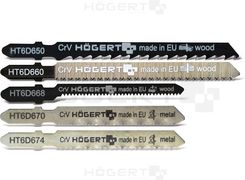 Zdjęcie Hogert Brzeszczoty do wyrzynarki 5szt HT6D690 - Tychy